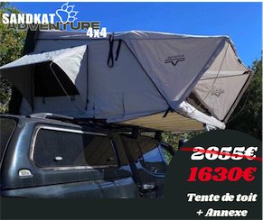 PRIX CHOC TENTE DE TOIT MAJESTIC, FRAIS DE PORT OFFERTS