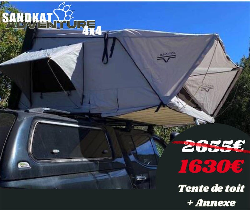 PRIX CHOC TENTE DE TOIT MAJESTIC, FRAIS DE PORT OFFERTS