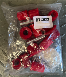 Kit de bagues (silentblocs) Sandkat4x4 pour paquets de lames Toyota Hilux IFS