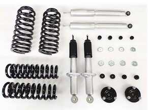 Kit Suspension Sandkat4x4 - Rehausse env. 5 cm - Nissan Pathfinder R51 - Charge +70kg/+150kg