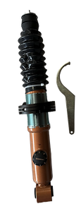 Sandkat4X4 Amortisseur renforcé réglable (8 positions) - Mitsubishi & Fiat - Avant - Type McPherson - Nitrogas - Sandkat4x4