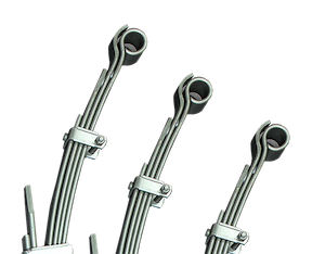 Sandkat4X4 Paquet de lames renforcé Sandkat4x4 - Rehausse +5 à 7cm - +250kg - Arrière - Toyota Hilux IFS 08/1988>03/2005