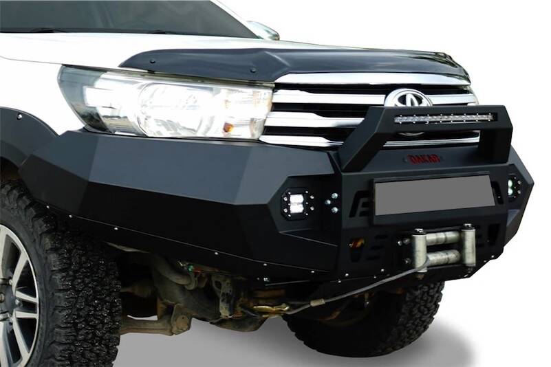 Pare choc Acier inoxydable Sandkat 4x4 - HILUX REVO 2015-2020