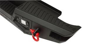 Sandkat4X4 Pare-chocs arrière en acier OMSA - Toyota Hilux 2015-2020 Dakar V2 avec LED (compatible avec ou sans capteurs)
