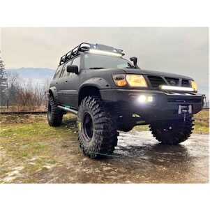 Sandkat4X4 Pare choc aluminium Sandkat 4x4 - Nissan Patrol Y61 avant 2004