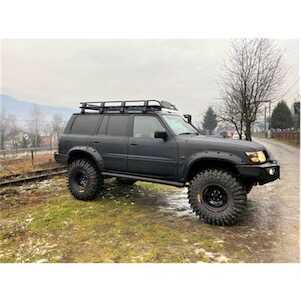 Sandkat4X4 Pare choc aluminium Sandkat 4x4 - Nissan Patrol Y61 avant 2004