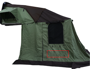 J&Max by Sandkat4x4 - Annex for MAJESTIC tent - Sand color