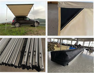 Sandkat4X4 J&Max by Sandkat4x4 - Auvent 250x200 Couleur Sable