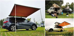 J&Max by Sandkat4x4 - Awning 250x200 Sand Color