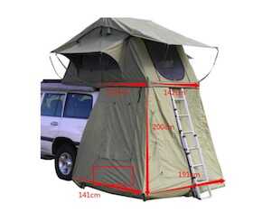 Sandkat4X4 J&Max by Sandkat4x4 - Annexe pour tente EASY - Couleur sable