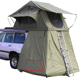 J&Max by Sandkat4x4 - Annex for EASY tent - Sand color