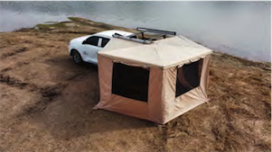 Sandkat4X4 J&Max by Sandkat4x4 - Annexe pour Auvent 270° - Couleur sable