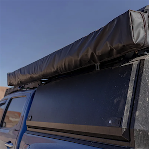 Sandkat4X4 J&Max by Sandkat4x4 - Auvent 270° Autoportant Couleur Sable - Côté gauche