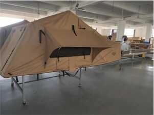 Sandkat4X4 J&Max by Sandkat4x4 - SUNSET - Tente de toit portefeuille couleur sable - 3/4personnes