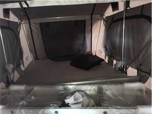Sandkat4X4 J&Max by Sandkat4x4 - EASY - Tente de toit portefeuille grise - 2 personnes