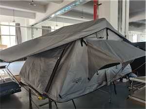 Sandkat4X4 J&Max by Sandkat4x4 - EASY - Tente de toit portefeuille grise - 2 personnes