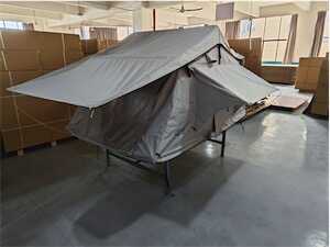 Sandkat4X4 J&Max by Sandkat4x4 - EASY - Tente de toit portefeuille grise - 2 personnes