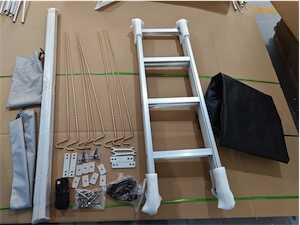 Sandkat4X4 J&Max by Sandkat4x4 - EASY - Tente de toit portefeuille grise - 2 personnes
