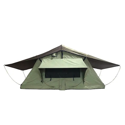 Sandkat4X4 | Sandkat4x4 - SKYDOME - Tente de toit portefeuille 160x240 - 3-4 personnes