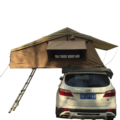 Sandkat4X4 | Sandkat4x4 - SKYDOME - Tente de toit portefeuille 160x240 - 3-4 personnes