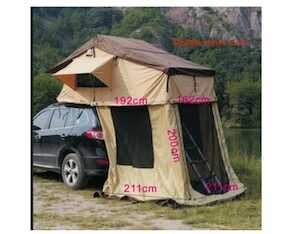 Sandkat4X4 J&Max by Sandkat4x4 - Annexe pour tente SUNSET - Couleur ANTHRACITE