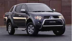 Sandkat4X4 Kit Suspension Sandkat4x4 - Rehausse env. 5 cm - Pickup Mitsubishi L200 MN - Charge +100kg/+500kg