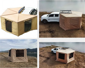 J&Max by Sandkat4x4 - Annex for 270° Awning - Sand color