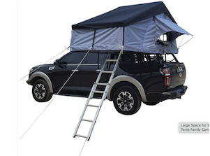 Sandkat4X4 Sandkat4x4 - SKYDOME - Tente de toit portefeuille 160x240 - 3-4 personnes