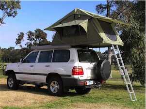Sandkat4X4 J&Max by Sandkat4x4 - EASY - Tente de toit portefeuille couleur sable - 2 personnes