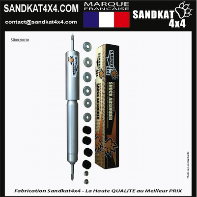 Sandkat4X4 | Amortisseur renforcé Sandkat4x4 - Nitrogas - Avant - Nissan Patrol Y60/61 & Toyota HZJ/VDJ 76/78/79
