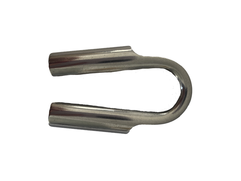 Cosse de fixation en tube inox pour corde de 12 mm - J&Max by Sandkat4x4