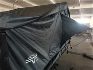 Sandkat4X4 J&Max by Sandkat4x4 - SUNSET - Tente de toit portefeuille couleur grise - 3/4personnes