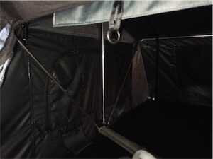 Sandkat4X4 J&Max by Sandkat4x4 - SUNSET - Tente de toit portefeuille couleur grise - 3/4personnes