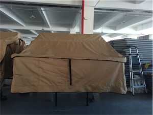 Sandkat4X4 J&Max by Sandkat4x4 - SUNSET - Tente de toit portefeuille couleur sable - 3/4personnes