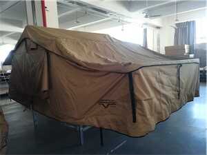 Sandkat4X4 J&Max by Sandkat4x4 - SUNSET - Tente de toit portefeuille couleur sable - 3/4personnes