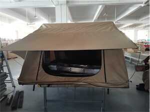 Sandkat4X4 J&Max by Sandkat4x4 - SUNSET - Tente de toit portefeuille couleur sable - 3/4personnes