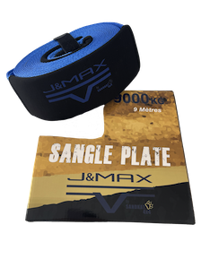 Sandkat4X4 Sangle de remorquage Polyester 9 tonnes 9 mètres - J&Max by Sandkat4x4