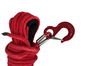 Sandkat4X4 Kit corde UHMWPE pour treuil 12mm 25 mètres - J&Max by Sandkat4x4